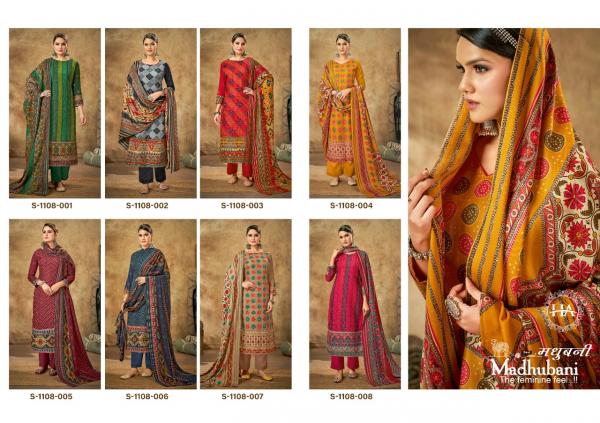 Harshit Madhubani Designer Wear Winter Pashmina Collection